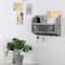 NEX™ Wall Mount Mail & Key Holder Organizer with Chalkboard Surface